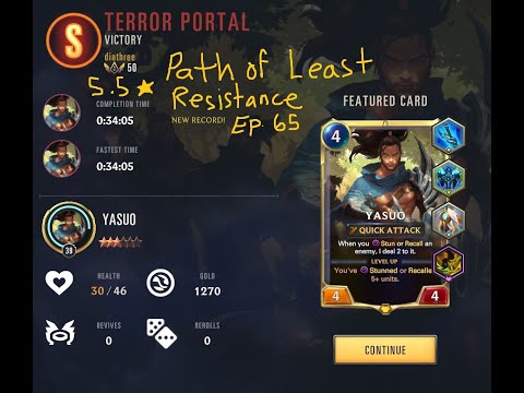 Yasuo (3* no epic relics) vs Viego 5.5* Nightmare Weekly - Path of Least Resistance Ep 65