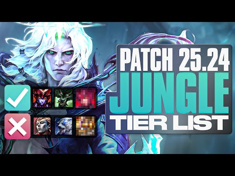 The FINAL JUNGLE TIER LIST of 2025 🌲 — The BEST champs for your LAST MIN CLIMB!