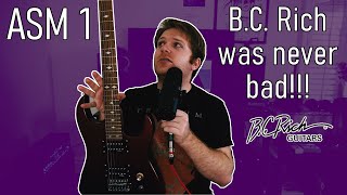 Video thumbnail for MY FIRST REAL GUITAR! - B.C. Rich ASM 1 Demo & Review by AJ Brown