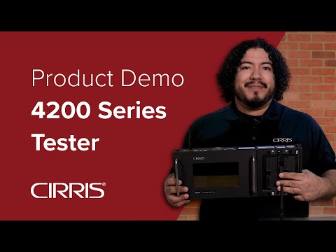 4200 系列 | 產品演示 | Cirris - 電纜和線束測試儀 (4200 Series | Product Demo | Cirris - Cable and Harness Testers)