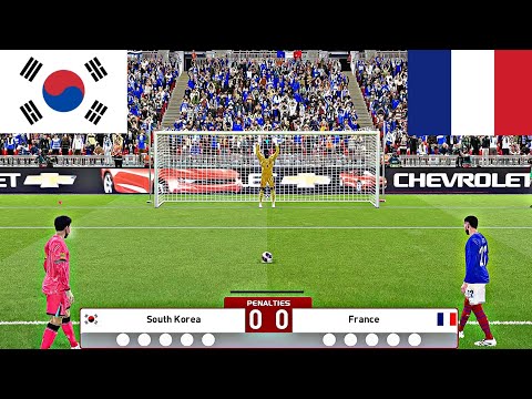 SOUTH KOREA VS FRANCE FULL PENALTY SHOOTOUT | KOR VS FRA HIGHLIGHTS