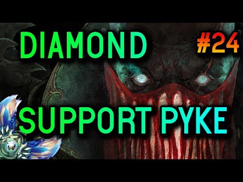 SUPPORT PYKE S8 Diamond Full Gameplay #24 - League of Legends