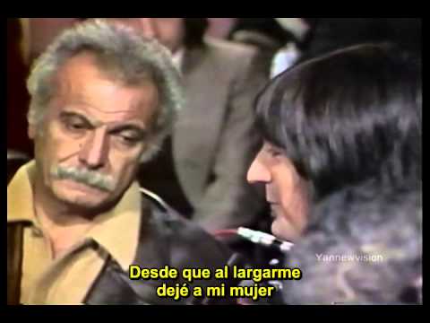 SERGE LAMA canta a BRASSENS "Cerca de mi árbol" (Subtitulado)