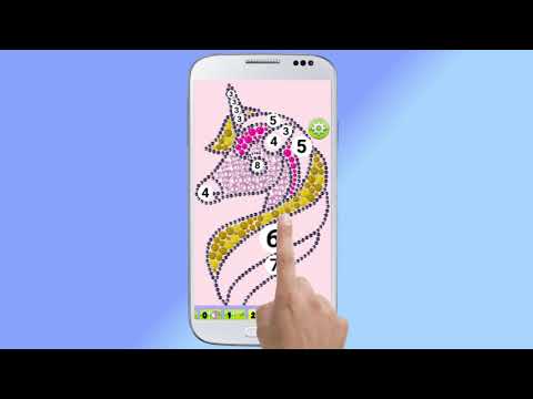 Diamond Dot to Dot - Drawing Video