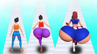 Twerk Race 3D 👸🥒🍔 All Levels Gameplay Trailer Android,ios New Game - Power Games