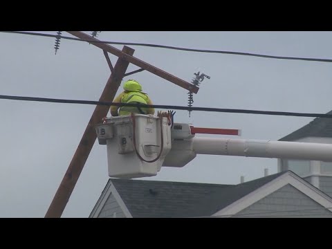 Eversource, National Grid pre-staging power crews on Mass. coast