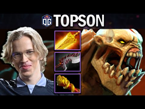 OG.TOPSON SMURF LIFESTEALER WITH RADIANCE - DOTA 2 7.28 GAMEPLAY