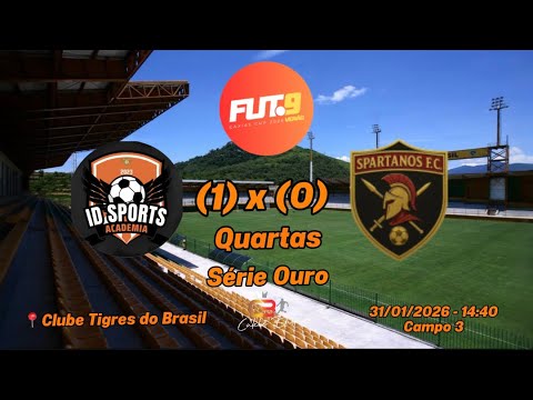 ID Sports (1) x (0) Spartanos - Sub 11 - QUARTAS - Caxias Cup Verão 2026 - 31/01/2026