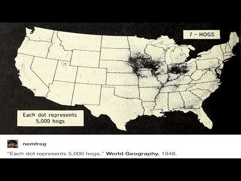 Each dot represents 5,000 hogs