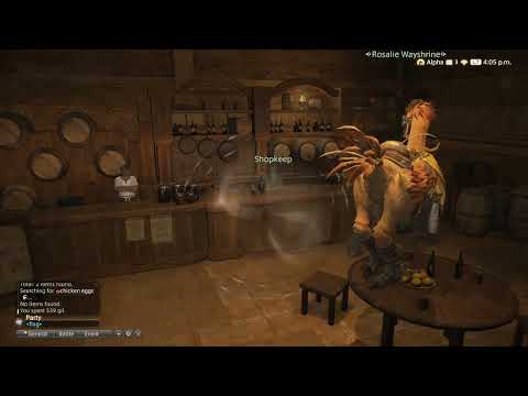FINAL FANTASY XIV SOLO PLAYTHROUGH #111: CULINARIAN LEVEL 30 GRIND & CLASS QUEST