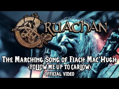 Cruachan - The Marching Song of Fiach MacHugh (aka FOLLOW ME UP TO CARLOW) Official Video online metal music video by CRUACHAN