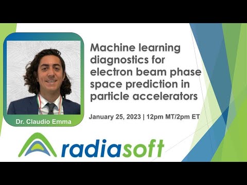 Machine Learning diagnostics for electron beam phase space prediction in particle accelerators