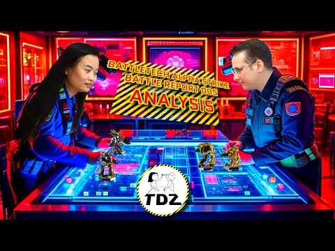 Analysis for Battletech Alpha Strike Battle Report 005 - WAR ROOM EP005 ANALYSIS - TABLEDROPZONE