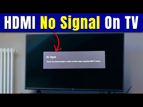 HDMI No Signal On TV? Fix This Problem in Minutes