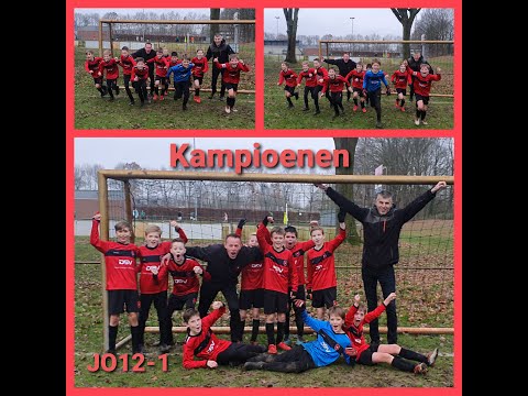 VV Baarlo JO12-1JM kampioen najaar 2021