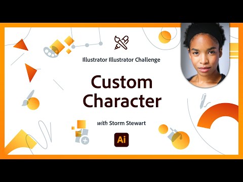 Custom Character | Illustrator Illustration Challenge