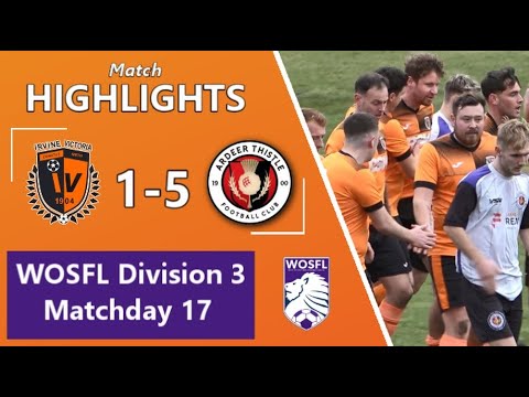 Irvine Vics 1 : Ardeer Thistle 5 - 1st February 2025