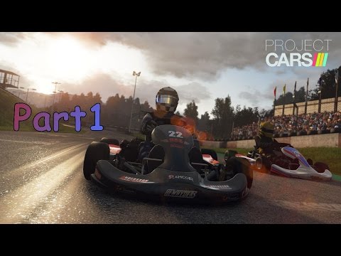 Let's Play Project Cars (PS4) Gameplay Deutsch Part1 - Kart One