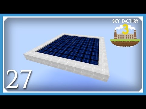 FTB Sky Factory 3 | Noon Dimlet Solar Power Dimension! | E27 (Modded Skyblock Minecraft 1.10.2)