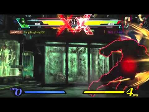 Ultimate Marvel vs. Capcom 3: Ranked Match Trolling Pt 1