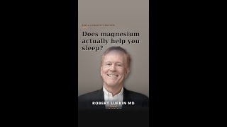 Does magnesium actually help you sleep?