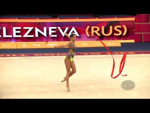 SELEZNEVA Ekaterina (RUS) - 2019 Rhythmic Worlds, Baku (AZE) - Qualifications Ribbon