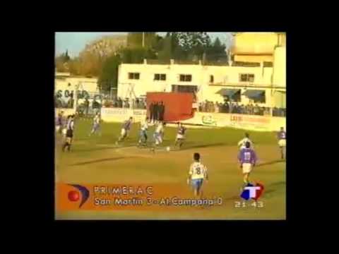 San Martín de Burzaco 3 - Atlético Campana 0 ( Primera C Clausura 1998)