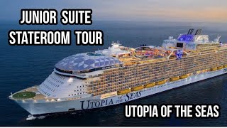 JUNIOR SUITE Stateroom Tour | Utopia Of The Seas | Royal Caribbean Cruise Line | Room# 7242