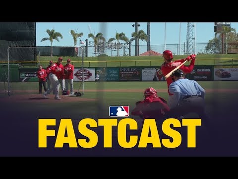 MLB.com FastCast: Harper crushes sim game HR: 3/6/19