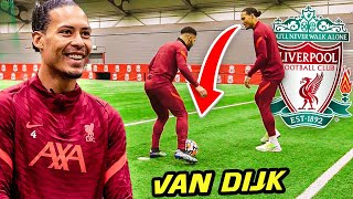 I TRAINED WITH LIVERPOOL FC FIRST TEAM  VIRGIL VAN
