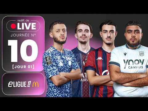 eLigue 1 McDonald's 2026 - 10ème Journée -  Jour n°1  - RCSA vs PSG / CF63 vs FCN