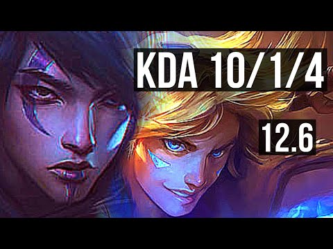 APHELIOS & Thresh vs EZ & Nautilus (ADC) | 10/1/4, Rank 6 Aphelios, Legendary | KR Challenger | 12.6