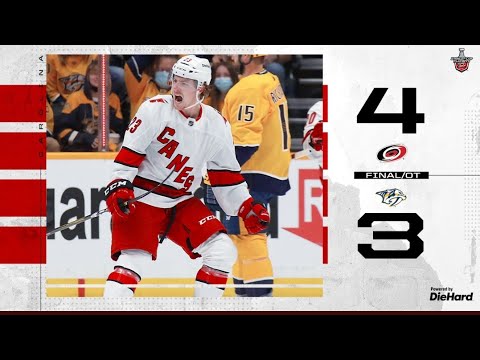 Carolina Hurricanes(4) Vs Nashville Predators(3) Extended Highlights 2021 Game 6 Playoffs