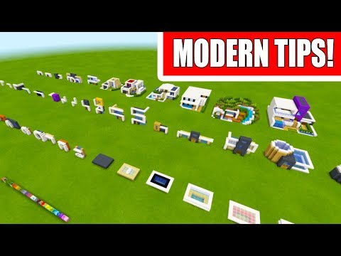 Minecraft Tutorial: Modern House Building Tips