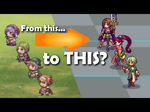 Better BATTLE Sprites? | RPG Maker Tutorial