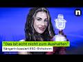 Sarah Engels This Is Really Unbearable Singer Receives ESC Shitstorm