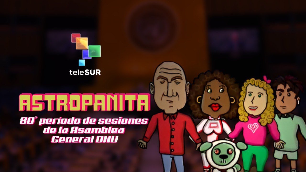 Astropanita presenta en el 80° período de sesiones de la Asamblea General ONU