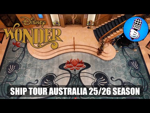 Thumbnail for Disney Wonder Ship Tour Australia 25/26 Season 😃👍🏼🏰🇦🇺🛳⚓️