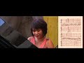 Yuja Wang, Brahms, concerto n° 1, with score