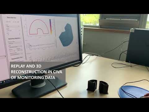 CIVA Additive Manufacturing : Combined analysis of monitoring and NDT data in DED fabrication