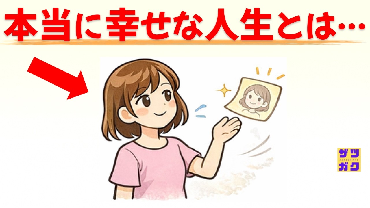 実は「頑張らない」が正解？ 人生が幸せな人の意外な共通点 5選 〜明日から幸福度が上がる、科学が証明した最強ルール〜｜話したくなる雑学 #雑学 #豆知識 #トリビア
