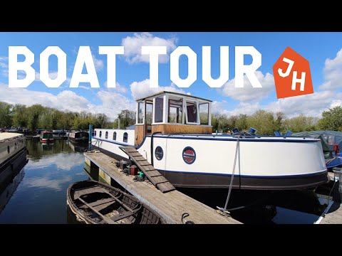 Boat Tour! Inside my Dutch Barge