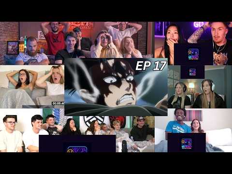 Attack on Titan Season 03 Episode 17 | Reaction Mashup #anime #attackontitan #animereactionmashup