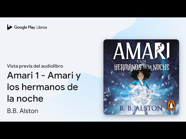 Vídeo relacionado con Amari 1 - Amari y los hermanos de la noche (Ficción Kids)
