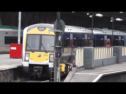 NIR 3000 Class DMU Train number 3005 - Connolly Station, Dublin