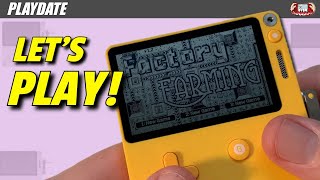 Factory Farming on the Playdate - Let's Play