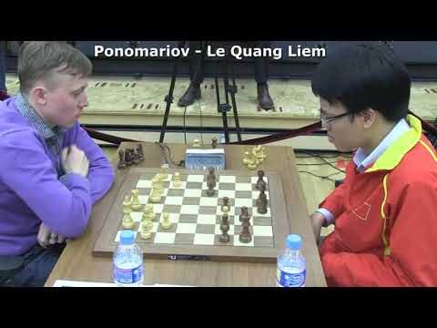 2013-06-09 R12 Ponomariov - Le Quang Liem World Blitz Championship