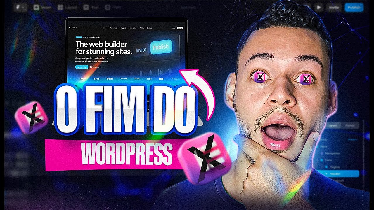 ESSA NOVA FERRAMENTA TEM O POTENCIAL DE SUBSTITUIR O WORDPRESS? CONHEÇA O FRAMER!