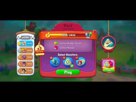 @Fishdom Level 12037 - Hard Level 12038