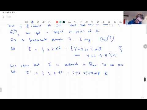 O-minimality and the Pila-Wilkie Theorem Lecture #8